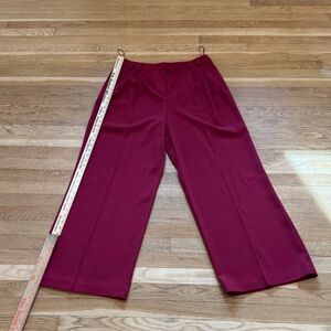 Elegant Women's Burgundy Pants
